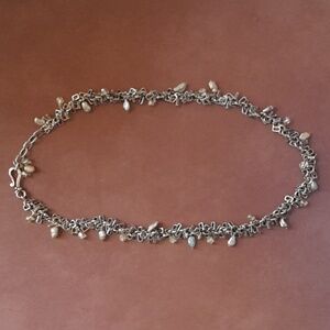 Silver & Freshwater Pearl Necklace